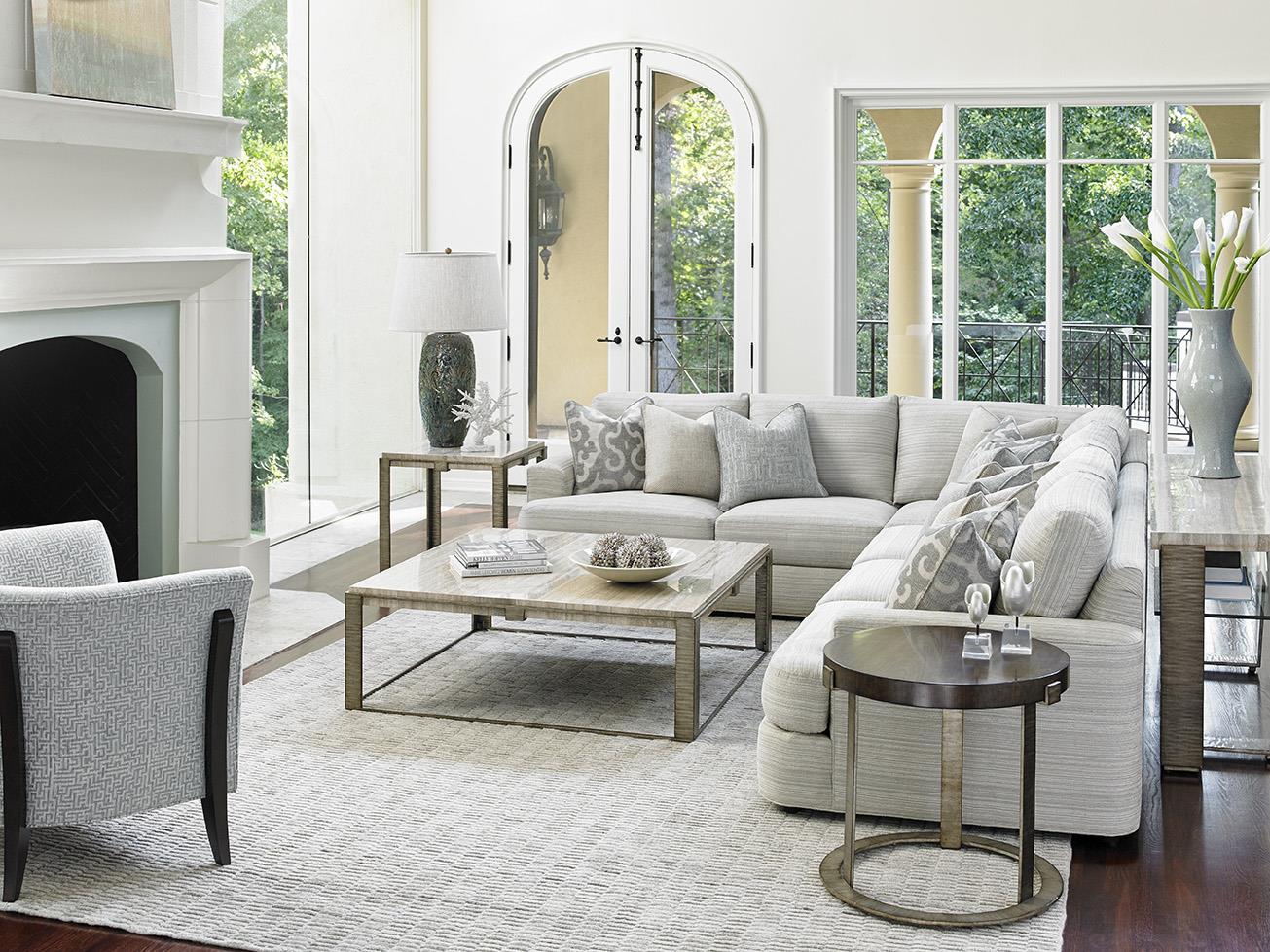 センターテーブル・ローテーブル ACME FURNITURE BALBOA COFFEE TABLE Balboa Rattan Coffee Table | Serena and Lily